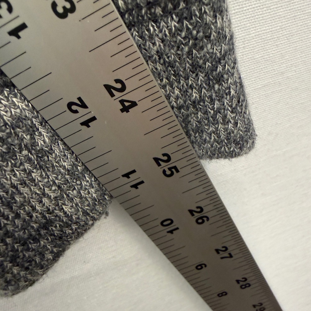 J. Crew Marled Gray Cowl Neck Sweater Pullover‎ Long Sleeve Women XS - Picture 10 of 12